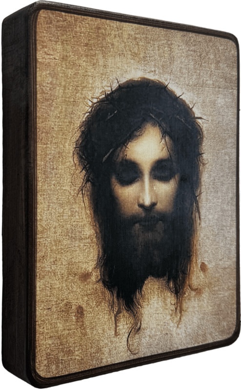 Икона Иисус моргающий (Плат Святой Вероники) фото 2