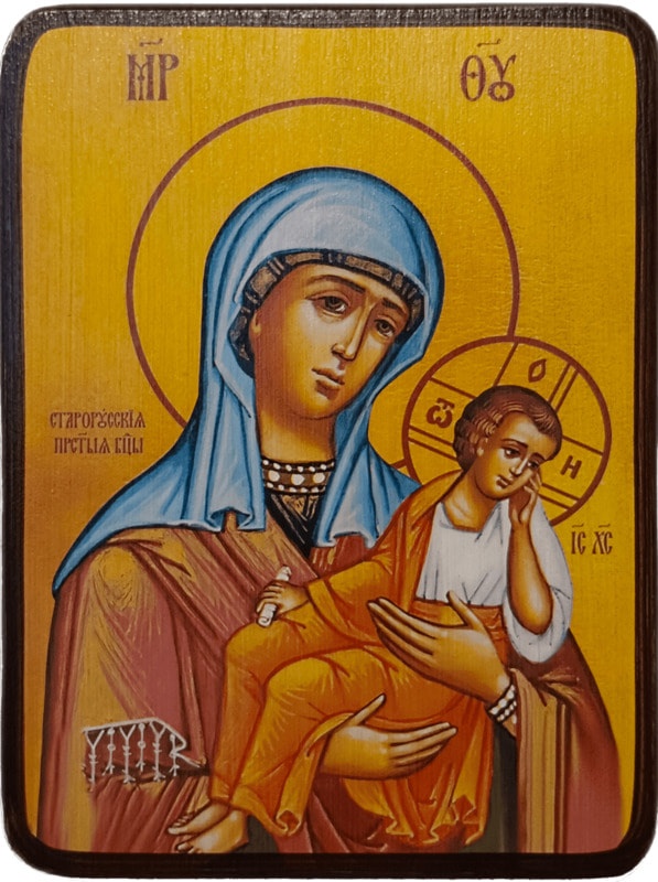 Икона Старорусская Божией Матери фото 1