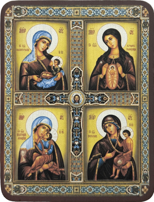 Икона Божией Матери Материнство фото 1