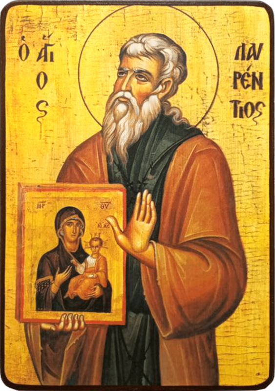 Икона Лаврентий Саламинский фото 1