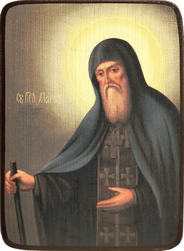 Икона Марк Печерский, Гробокопатель фото 1