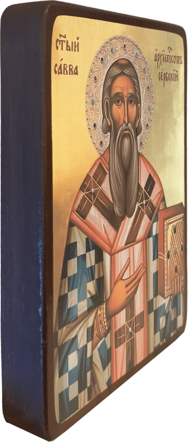 Икона Савва Сербский фото 2