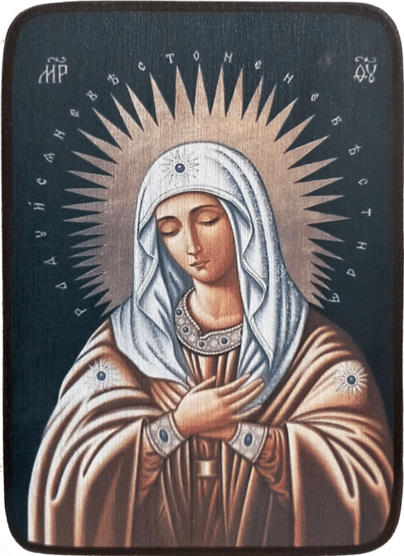 Икона Умиление Серафим - Дивеевская Божией Матери фото 1