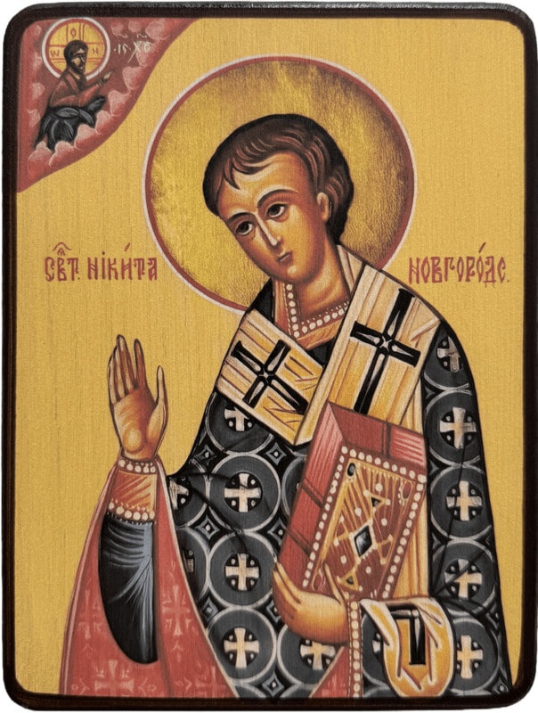 Икона Никита Печерский, Новгородский, затворник фото 1