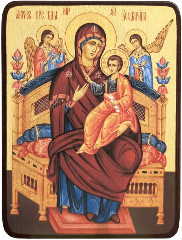 Икона Всецарица (Пантанасса) Божией Матери фото 1